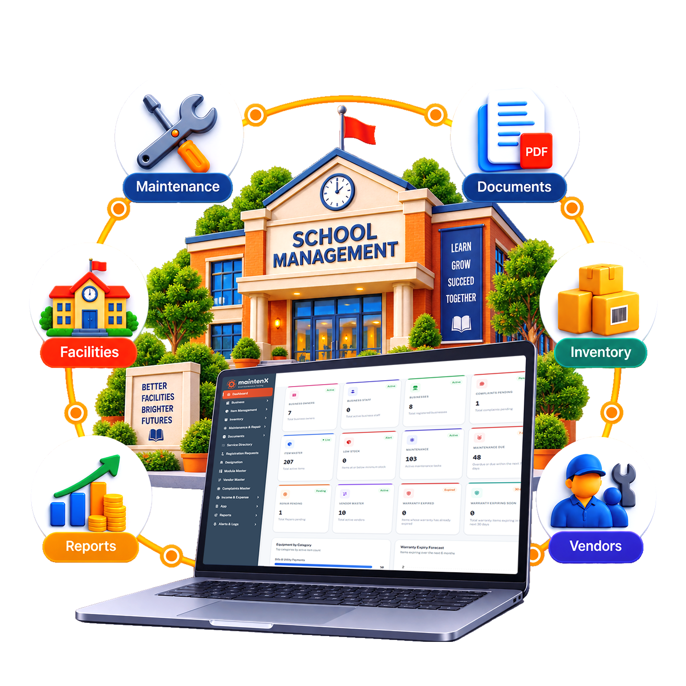 MaintenX for schools